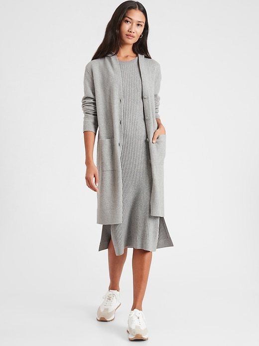 duster cardigan with hood