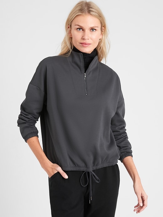 banana republic half zip