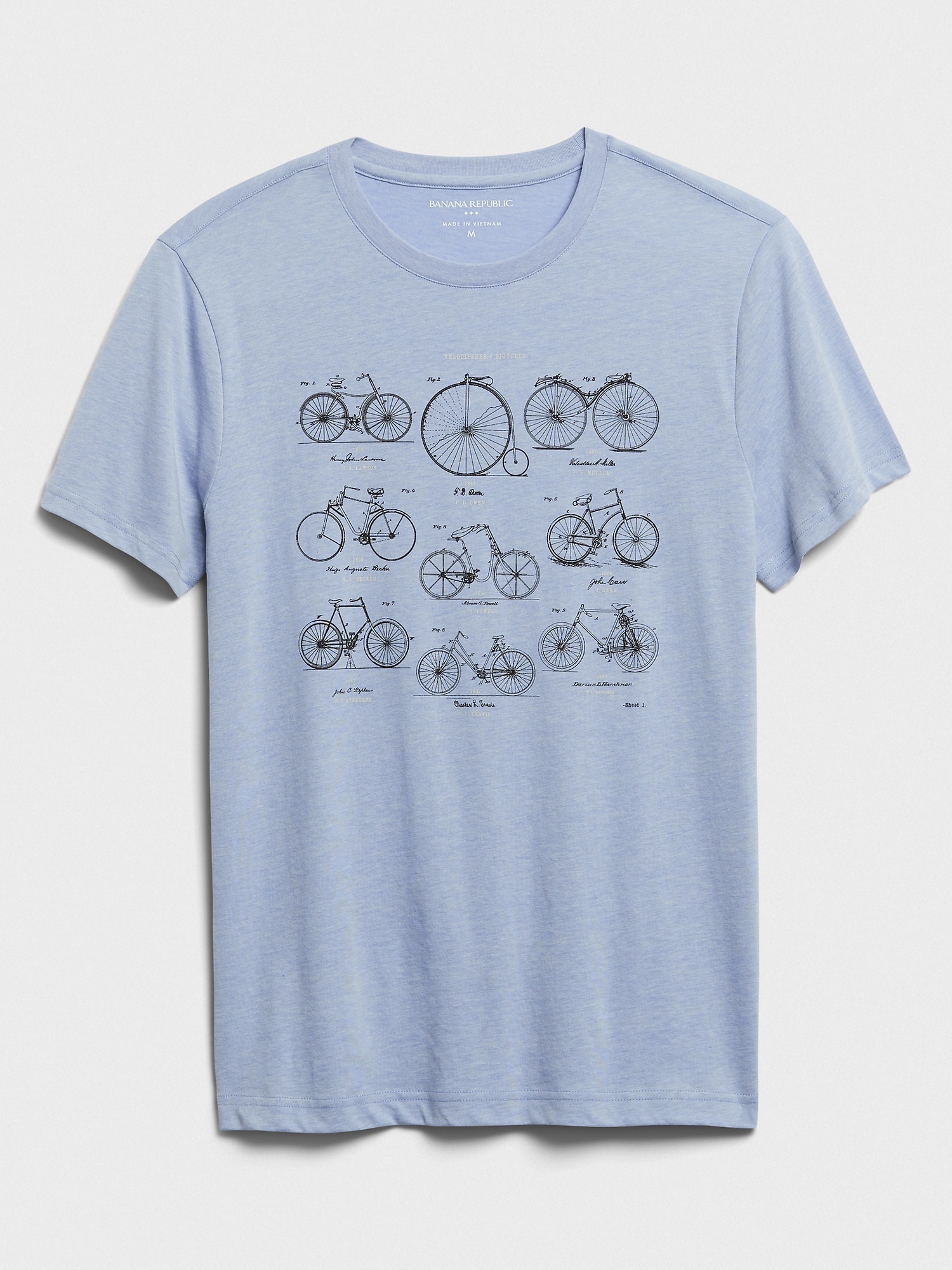 Bike Evolution Graphic TShirt Banana Republic Factory