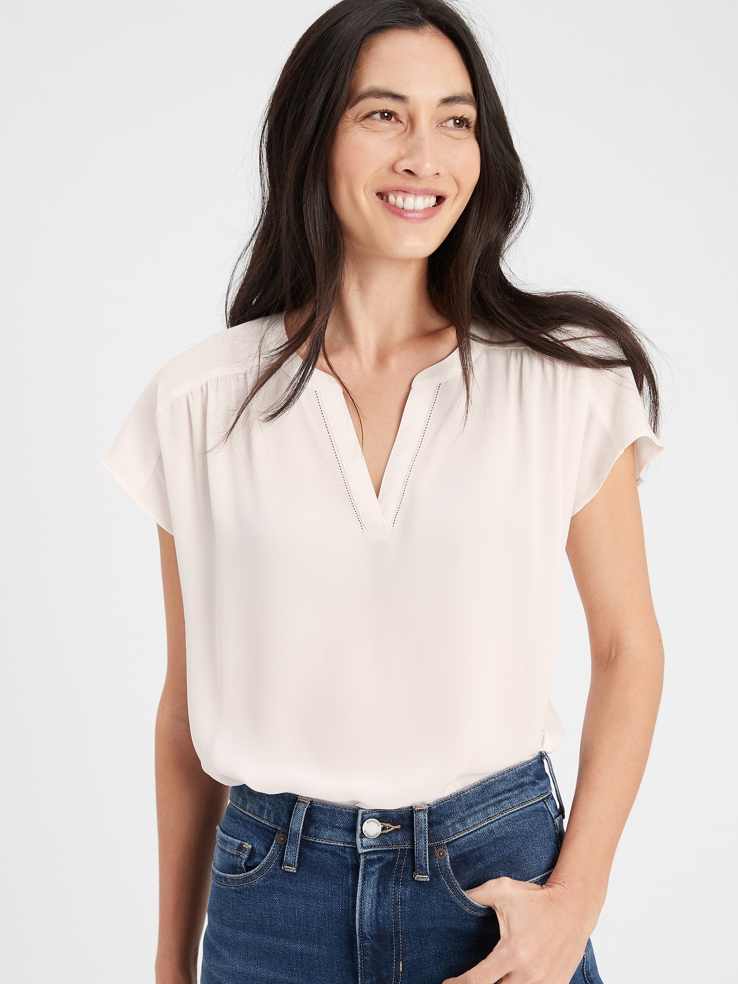 Dolman Sleeve Top Banana Republic Factory