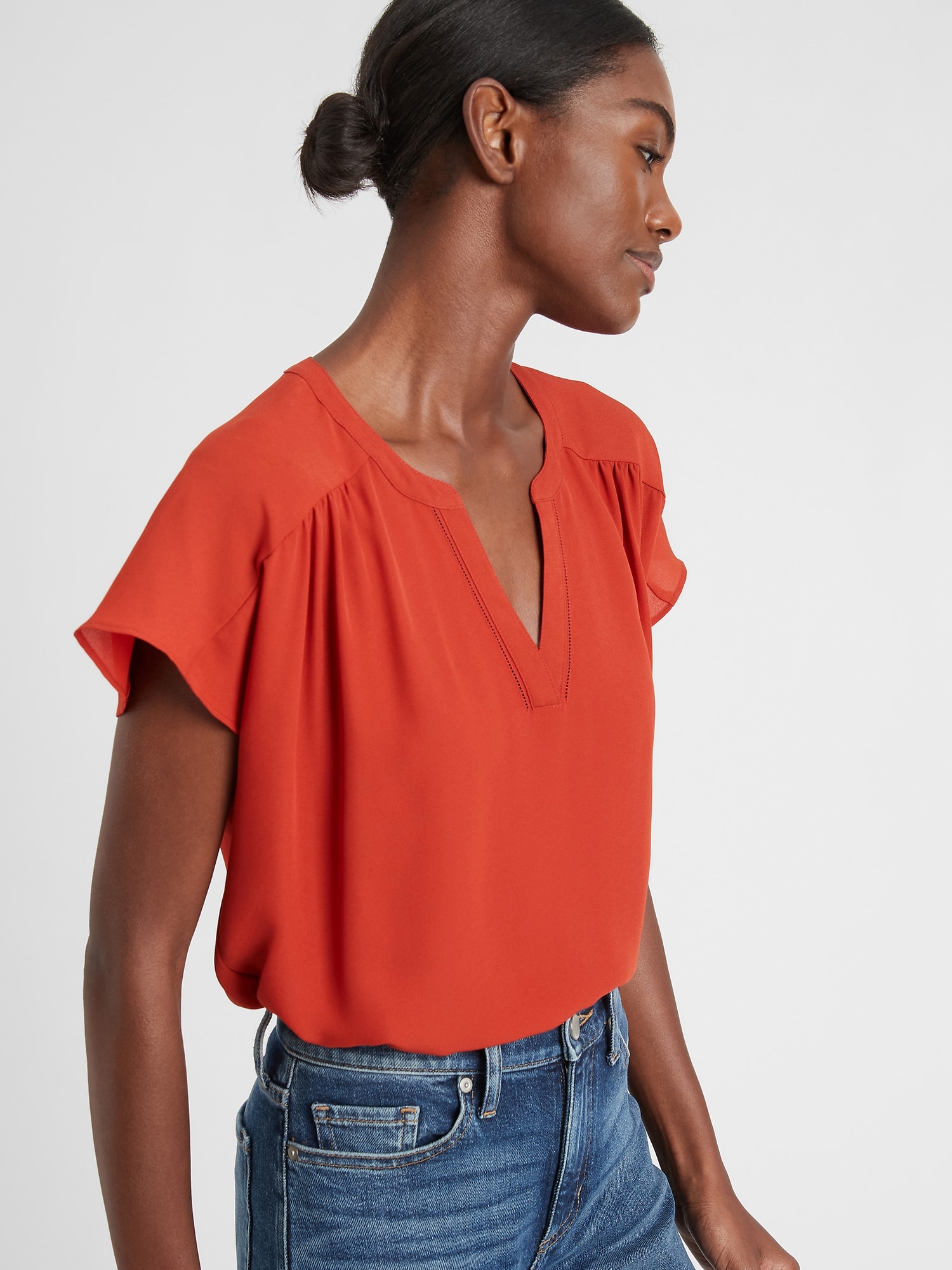 Dolman-Sleeve Top | Banana Republic Factory