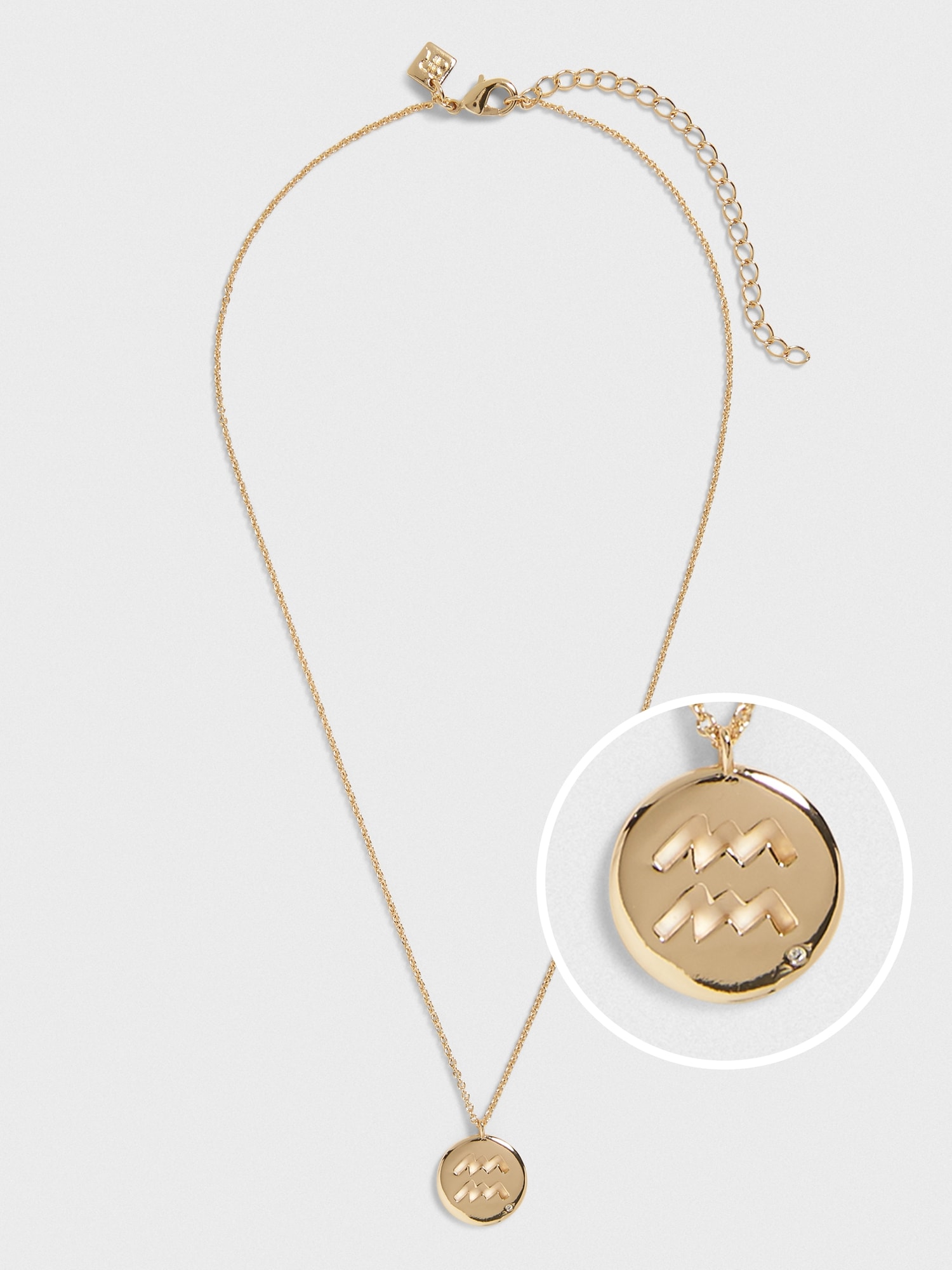 Banana republic store zodiac necklace