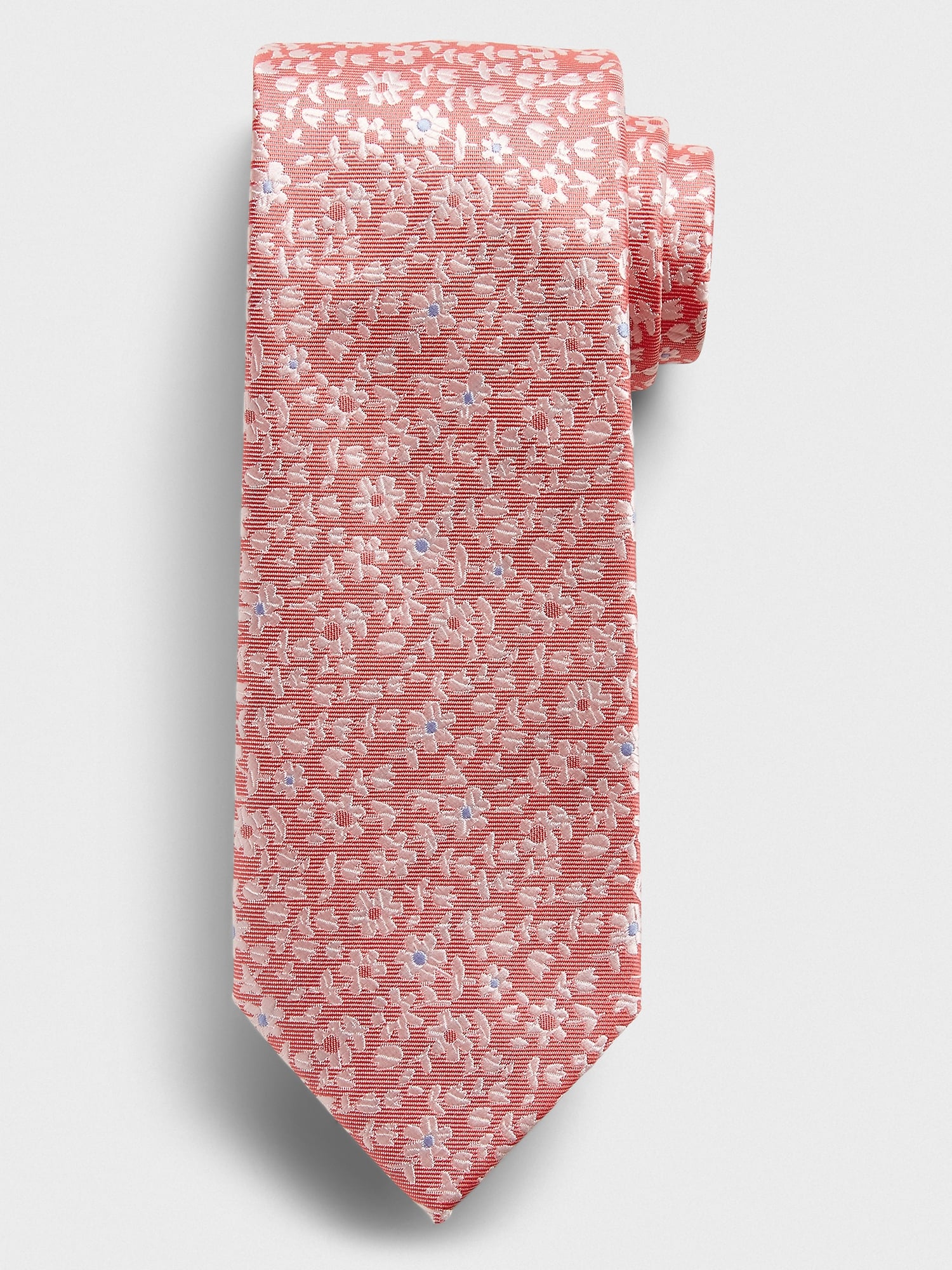 Ditsy Floral Print Tie