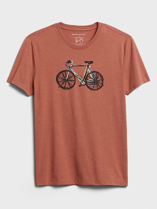 Bike Sketch Graphic TShirt Banana Republic Factory