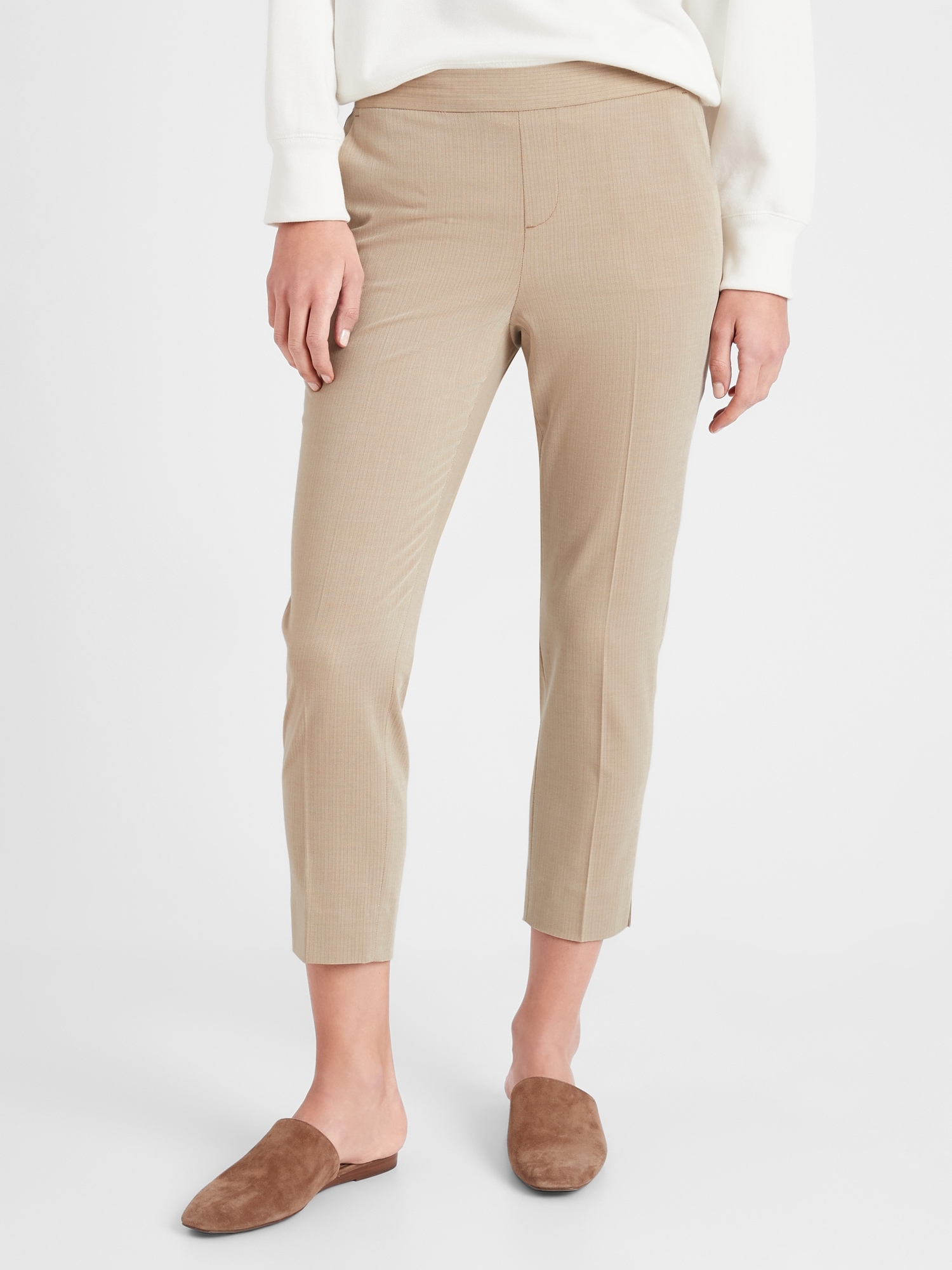 Petite Hayden Pull-On Ankle Pant