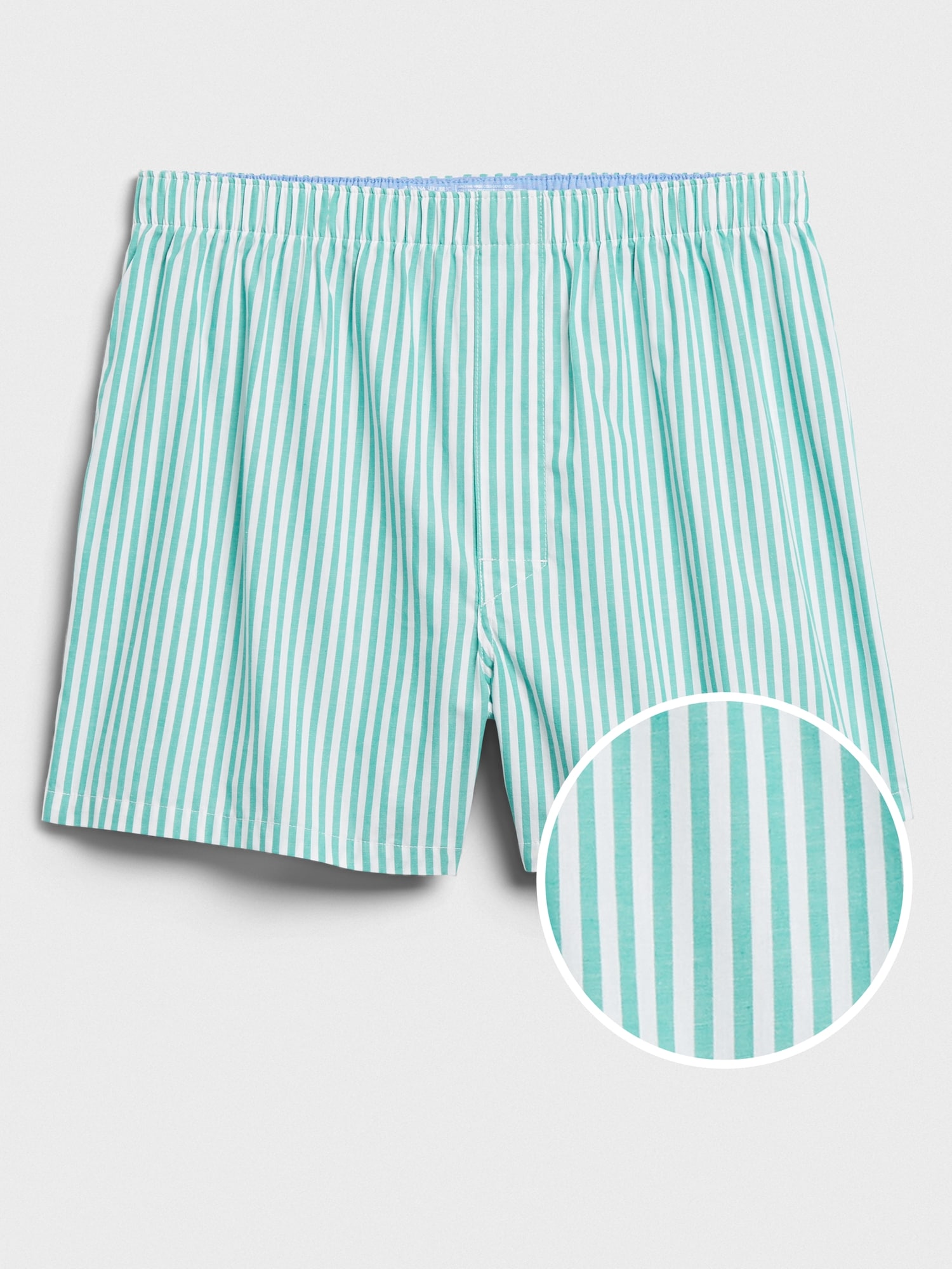Vertical Striped Print Boxers