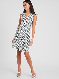 gingham dress blue