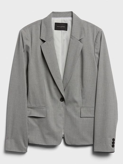 Image number 4 showing, Light Grey Blazer