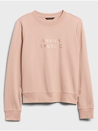 banana republic logo hoodie