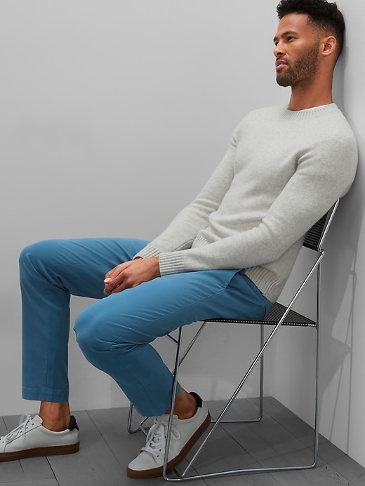 mason athletic fit stretch chino