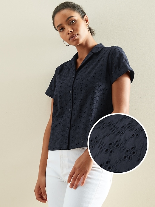 Banana republic factory boxy shirt Clearance