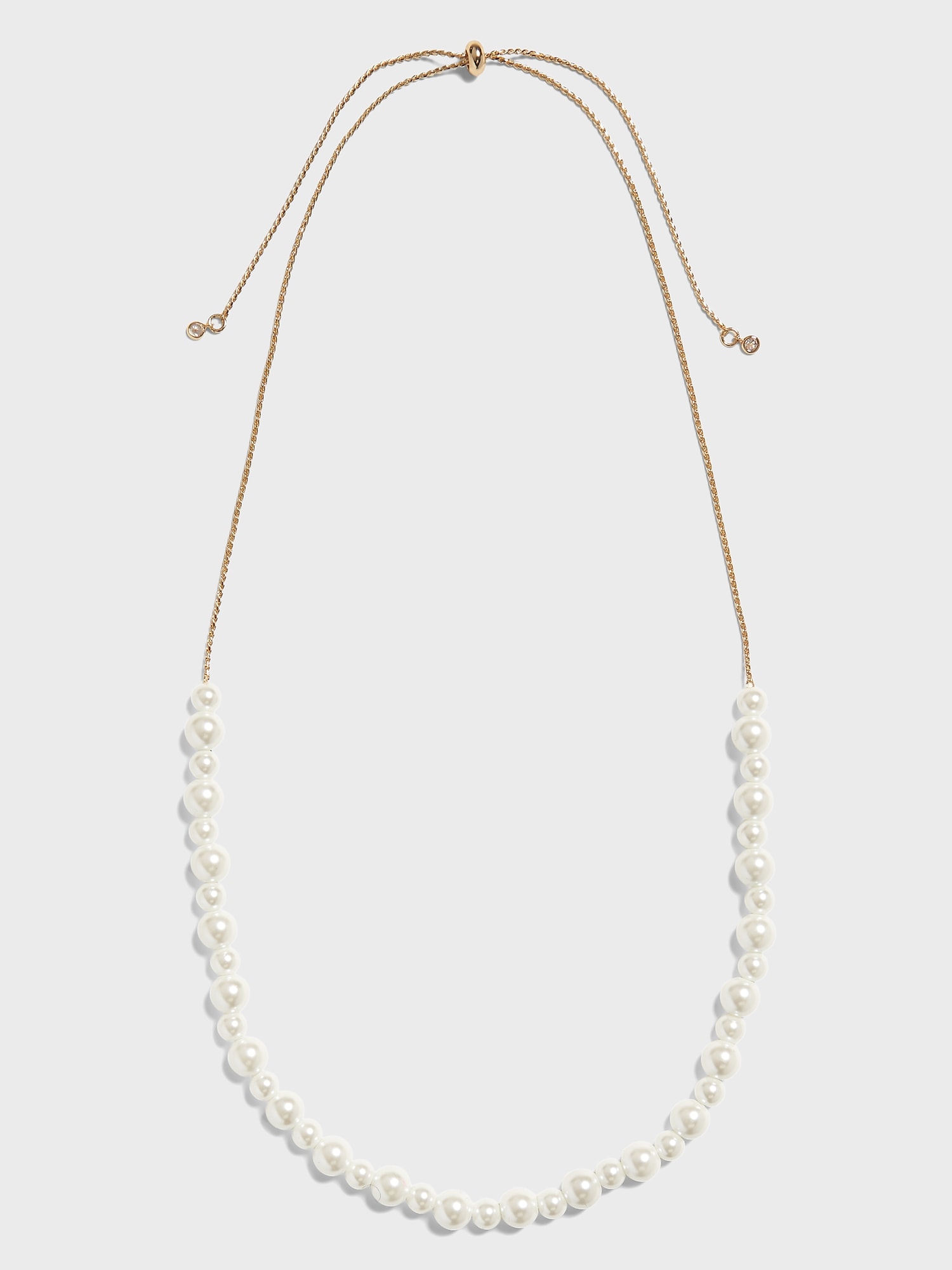Multi Size Pearl Necklace Banana Republic Factory