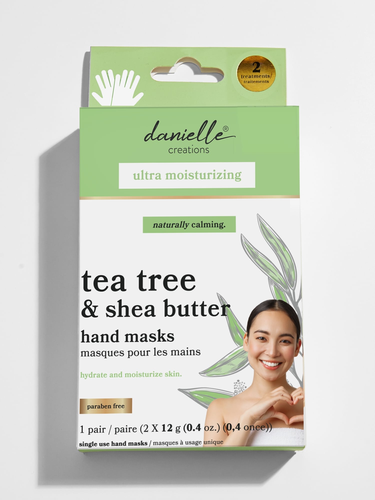 Tea Tree Hand Mask (2 pack)