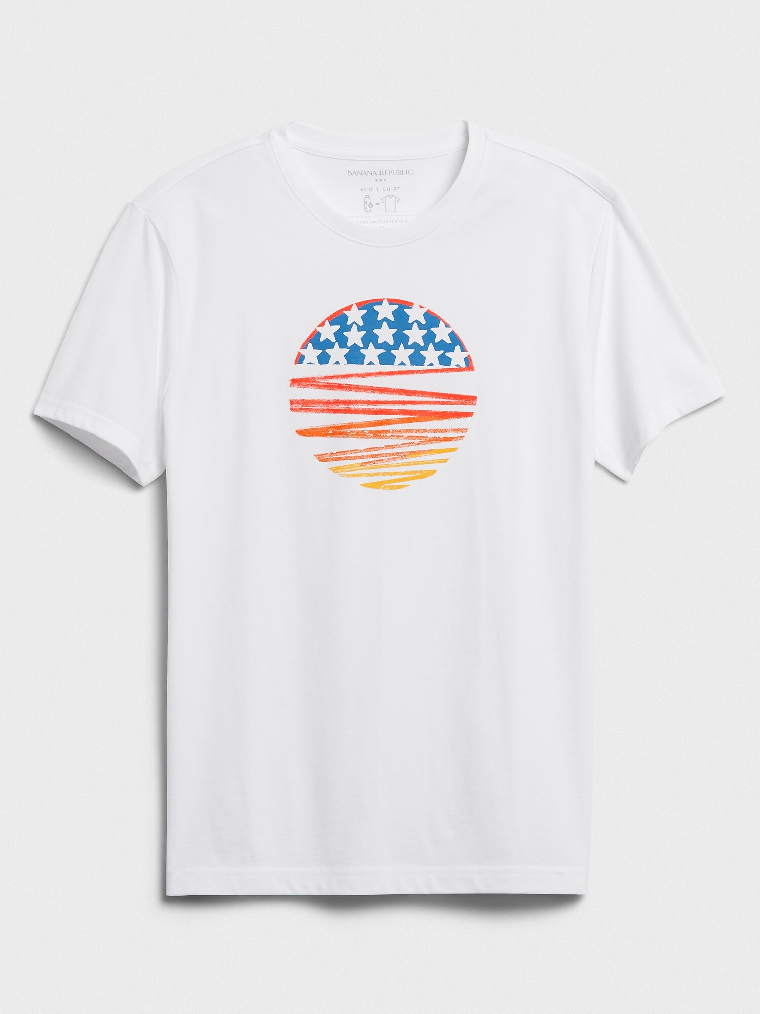 Sun & Flag Graphic T-Shirt