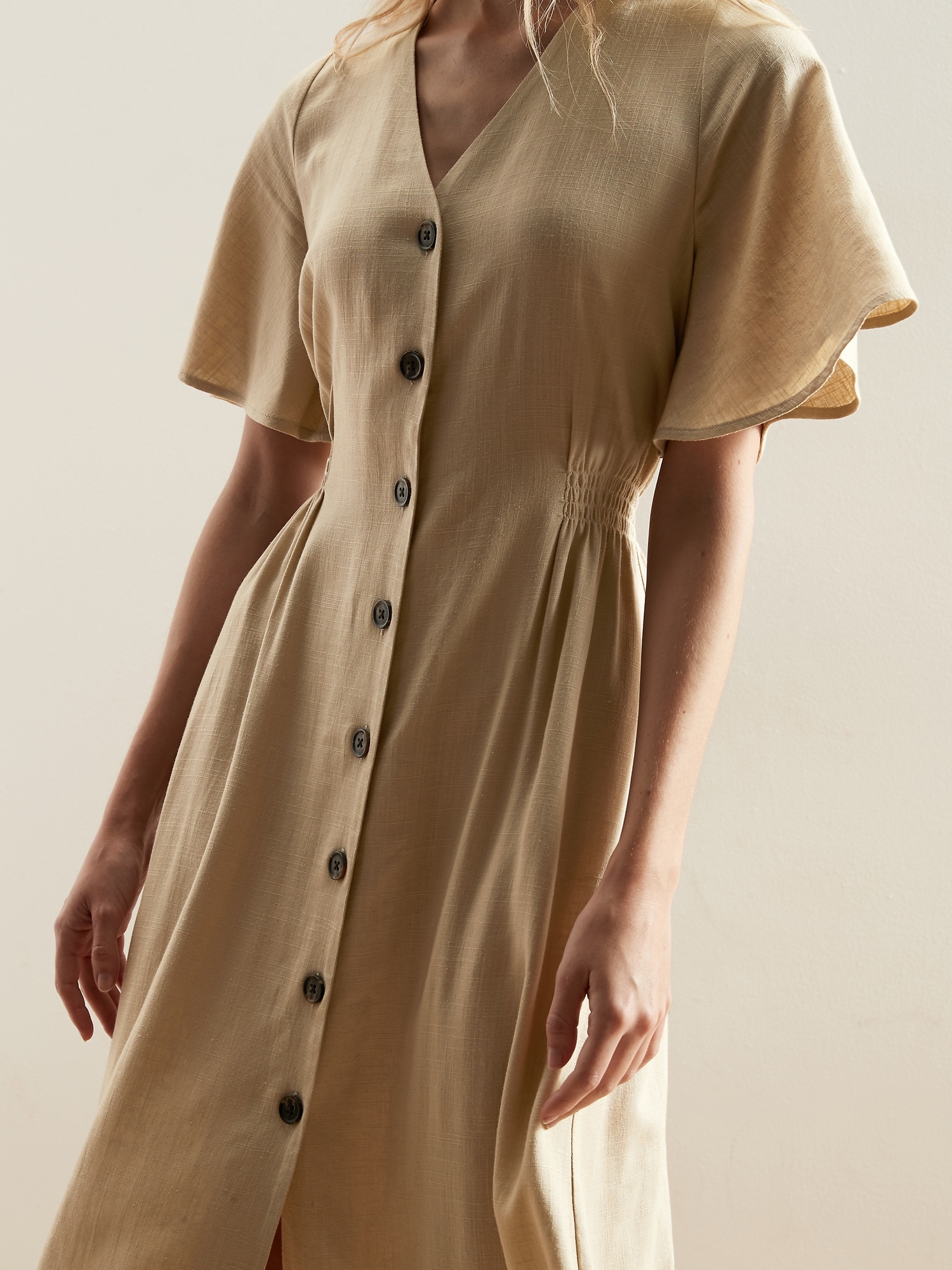 Linen Shirt Dress