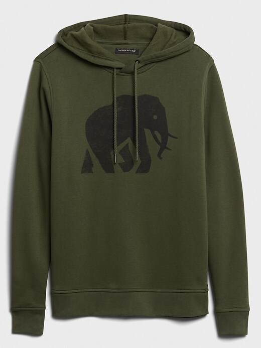 Elephant Logo Hoodie