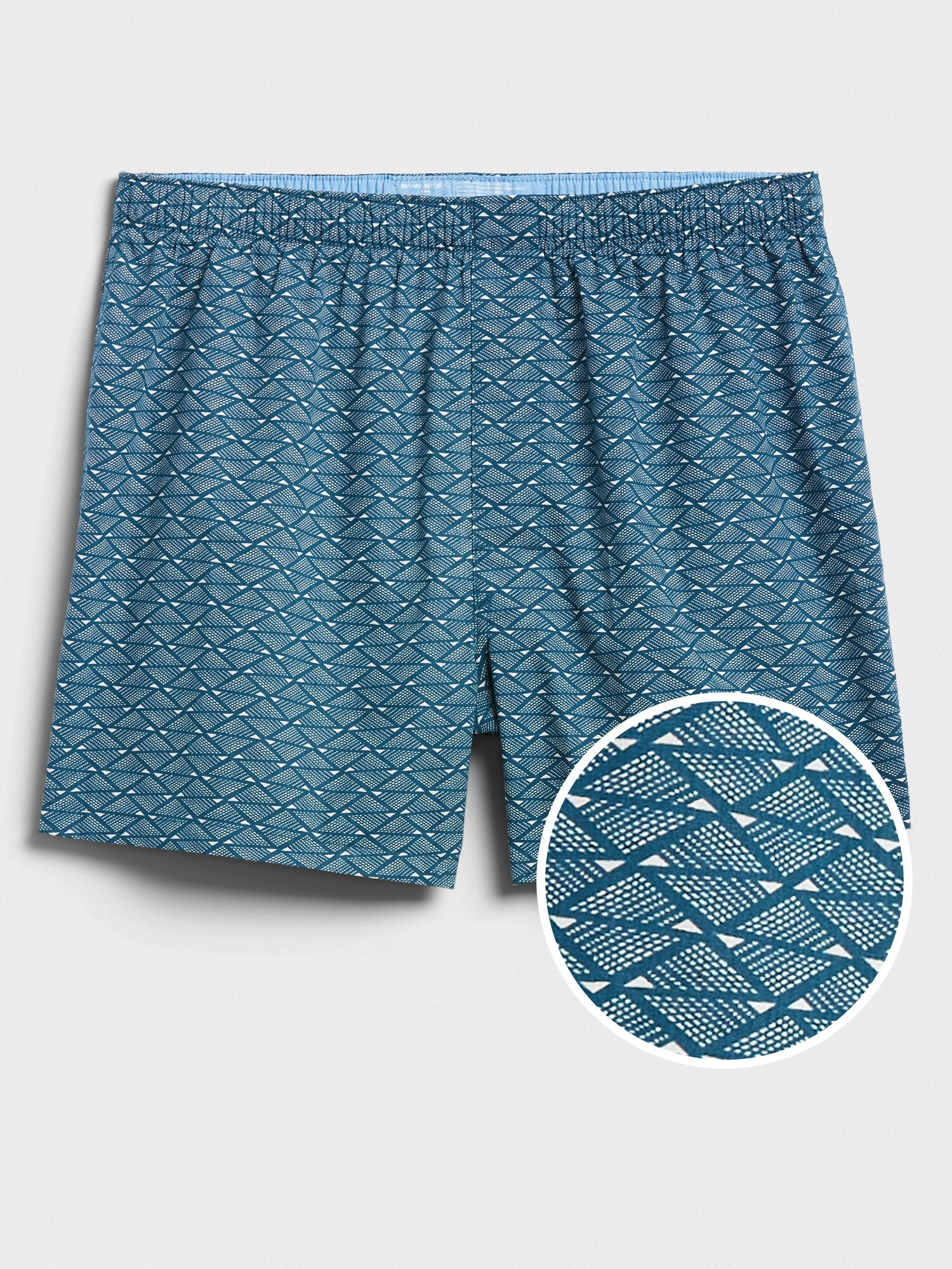 Smooshed Triangles Print Boxers