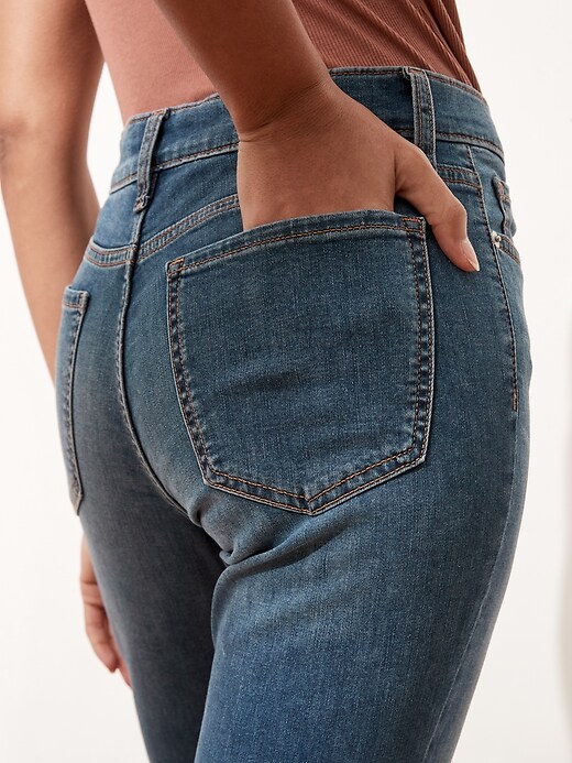 Image number 2 showing, Mid-Rise Soft Touch Medium Wash Skinny Jean