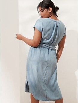 Banana republic chambray dress best sale