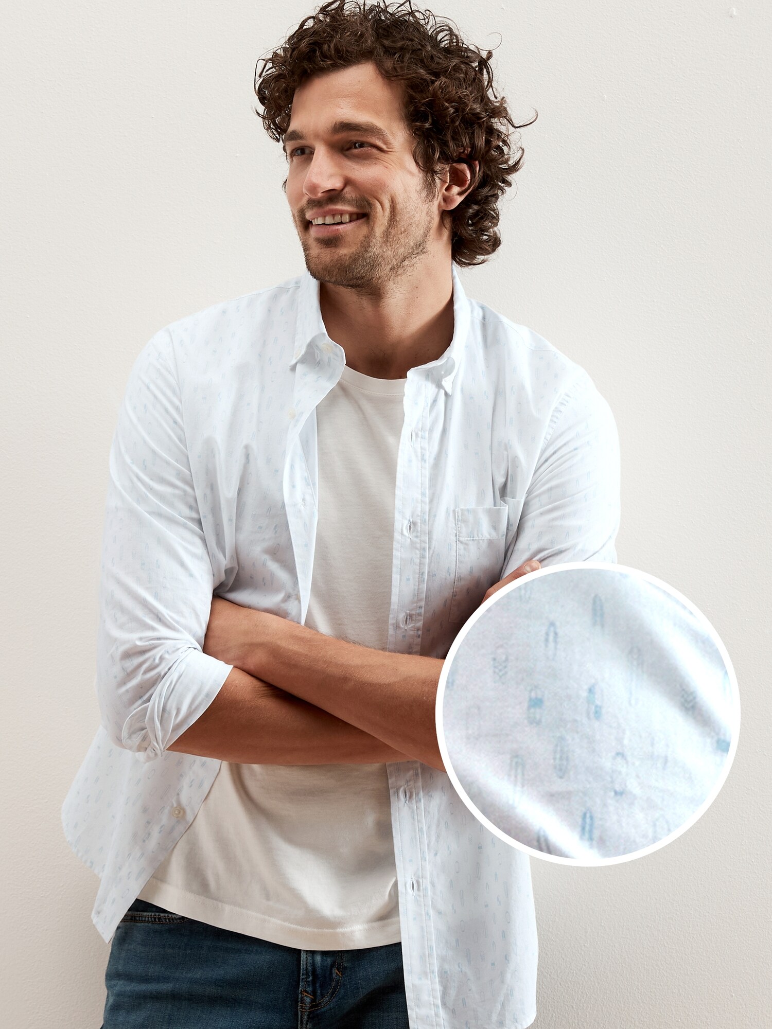 Slim Untucked Shirt | Banana Republic Factory
