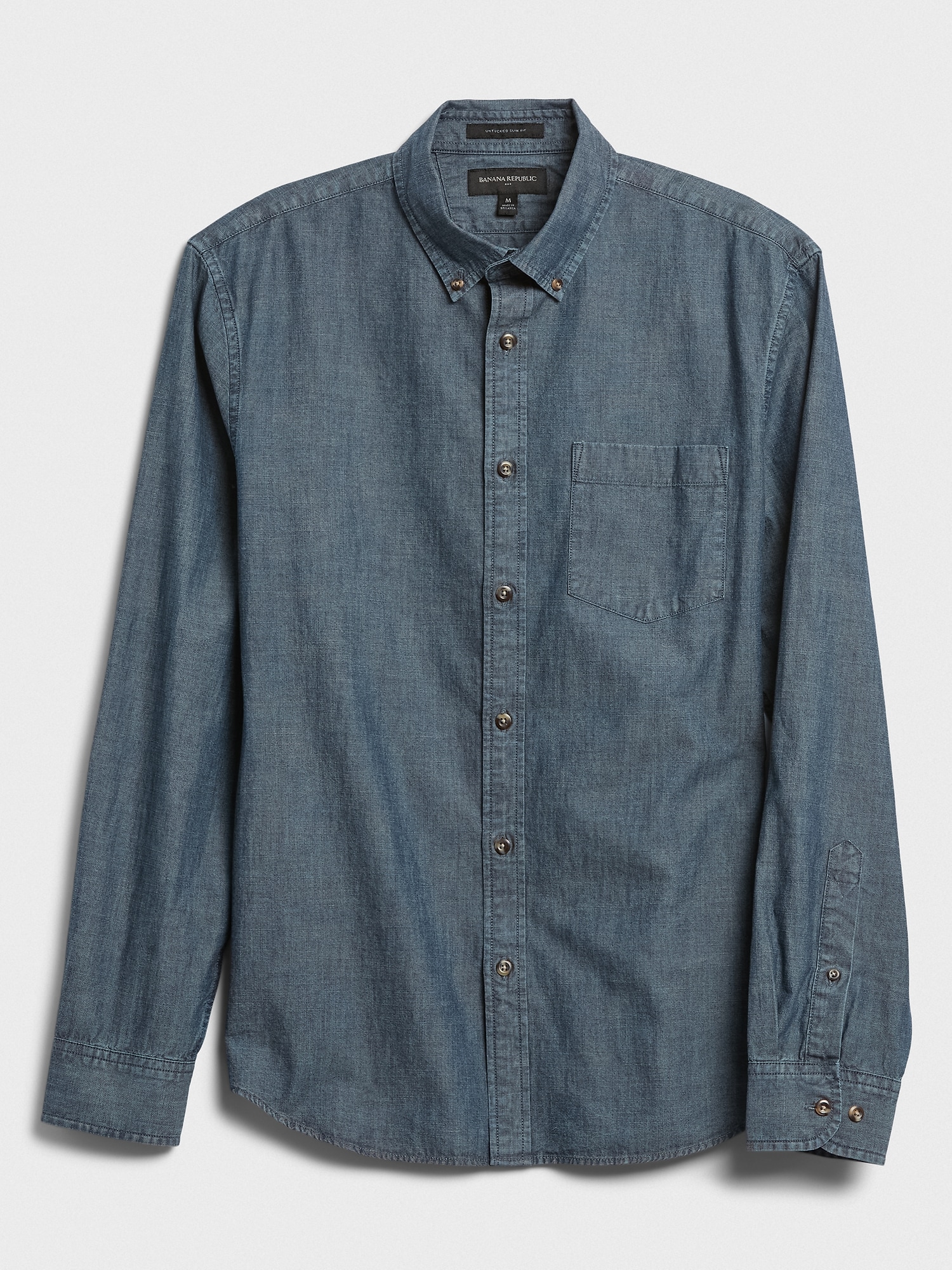 Made with Organically Grown Cotton Chambray Shirt