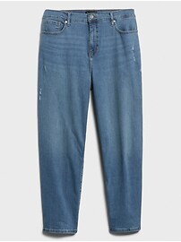 Curvy High-Rise Medium Wash Straight Jean