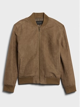 vegan suede jacket