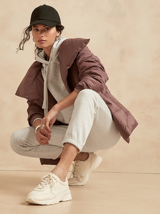 banana republic factory fleece jogger