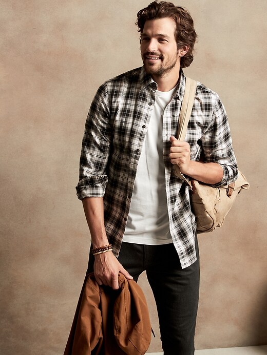 Lightweight Flannel Shirt | Banana 