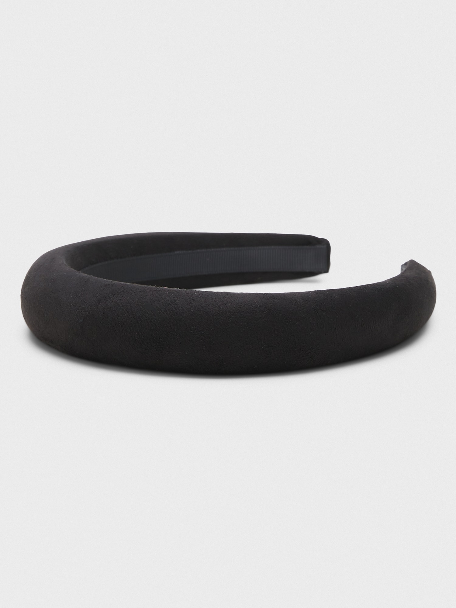 Padded Faux-Suede Headband