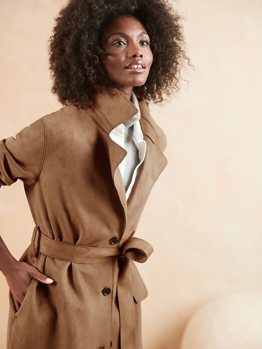 banana republic tie waist coat