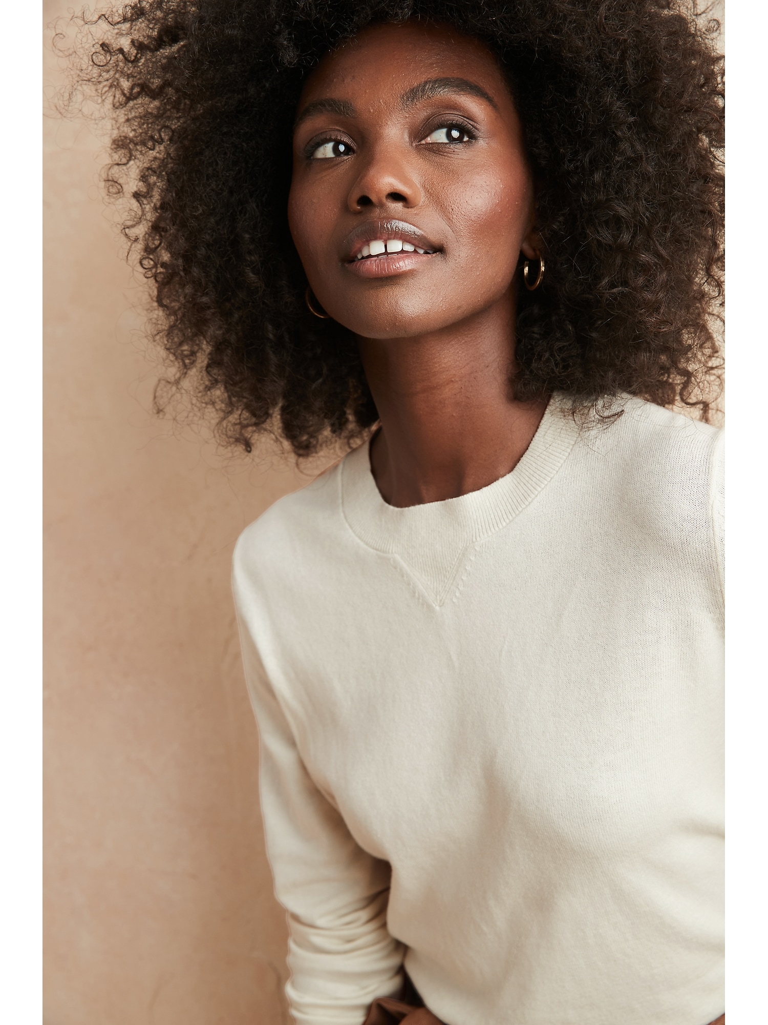 High Crew-Neck Sweater | Banana Republic Factory