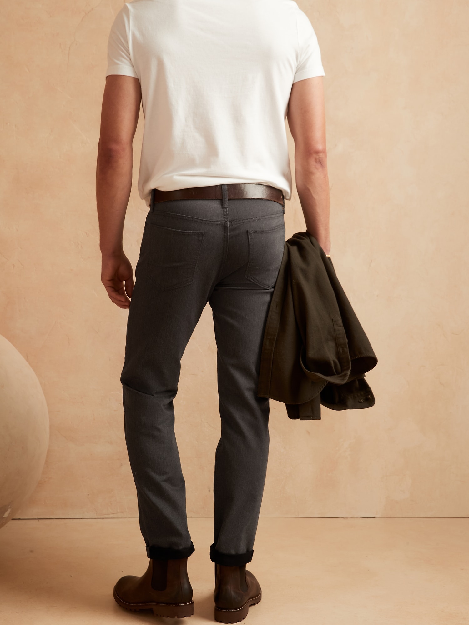 Imperial Shop Online Pantalón slim-fit con bolsillo lateral y detalle de  solapa Sitio web oficial