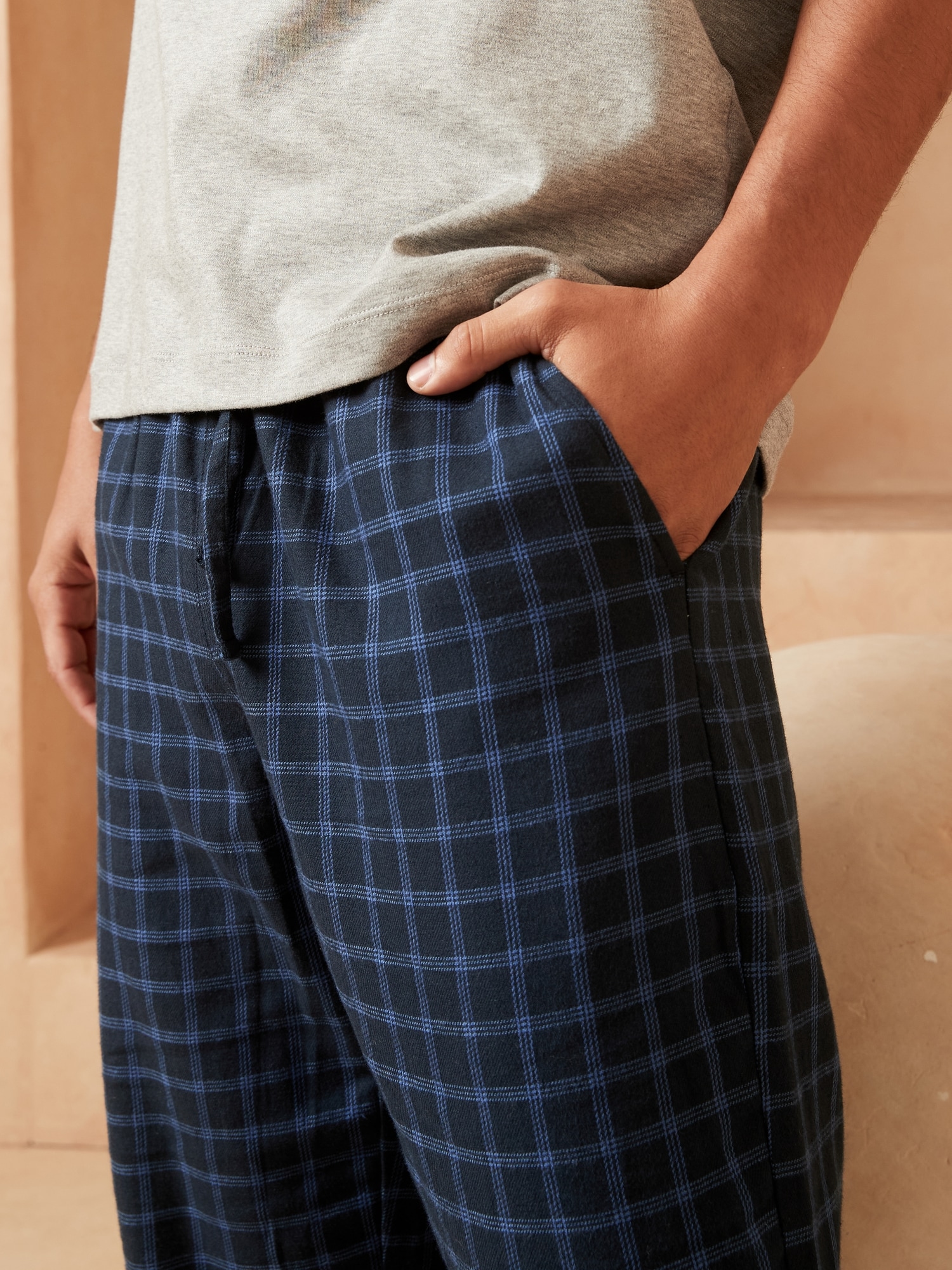 Flannel Pajama Pants Banana Republic Factory