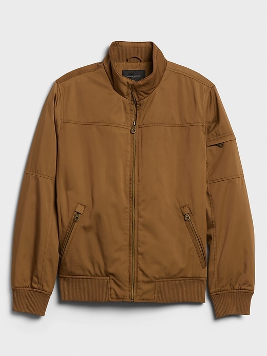 Water-Resistant Flight Jacket | Banana Republic Factory
