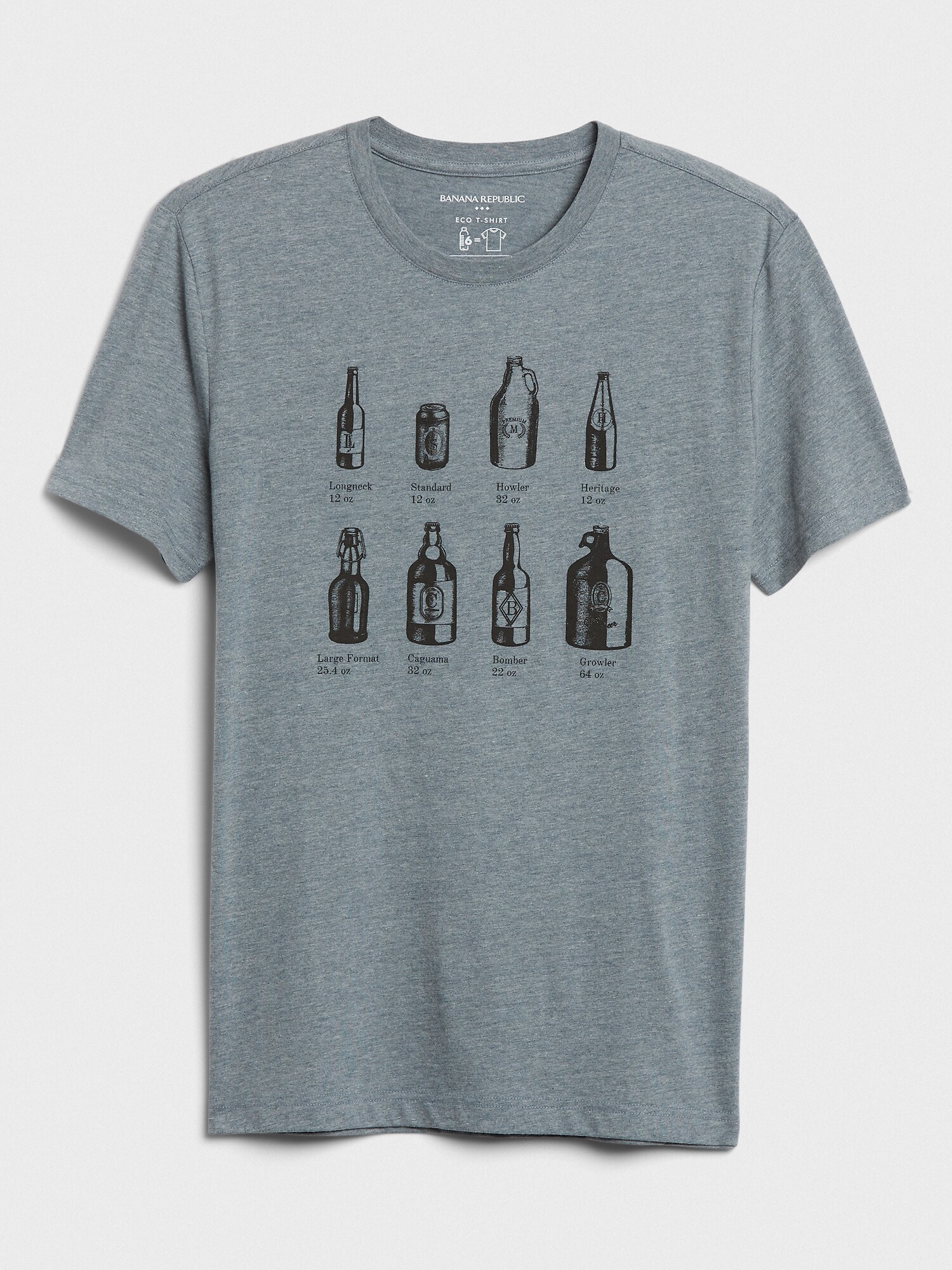 Beer Bottles Graphic T-Shirt