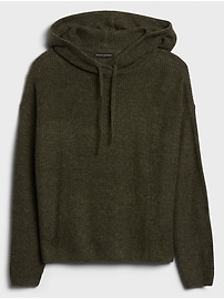 Cozy Ribbed Sweater Hoodie
