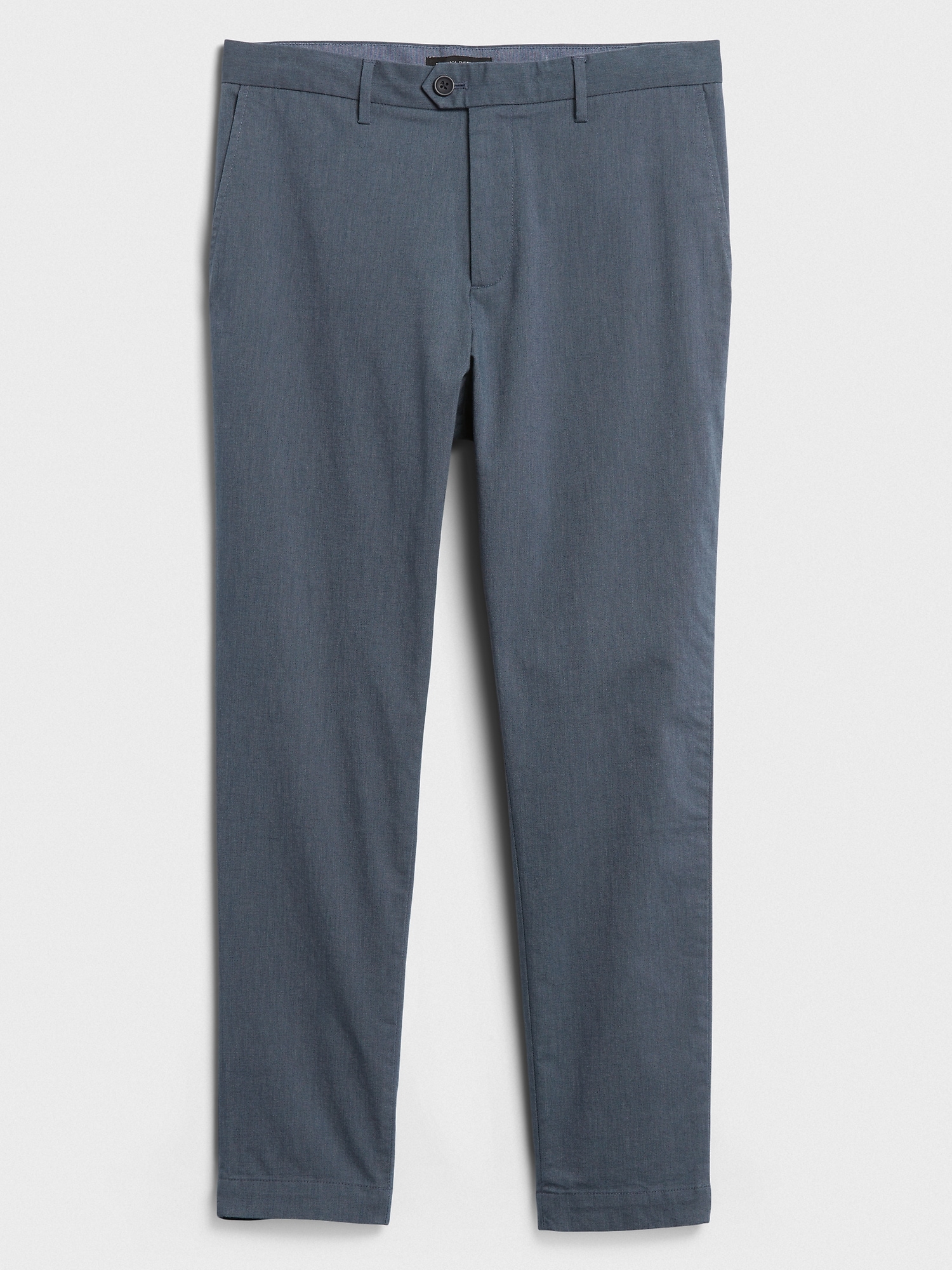 Ankle-Length Grayson Blue Texture Pant | Banana Republic Factory