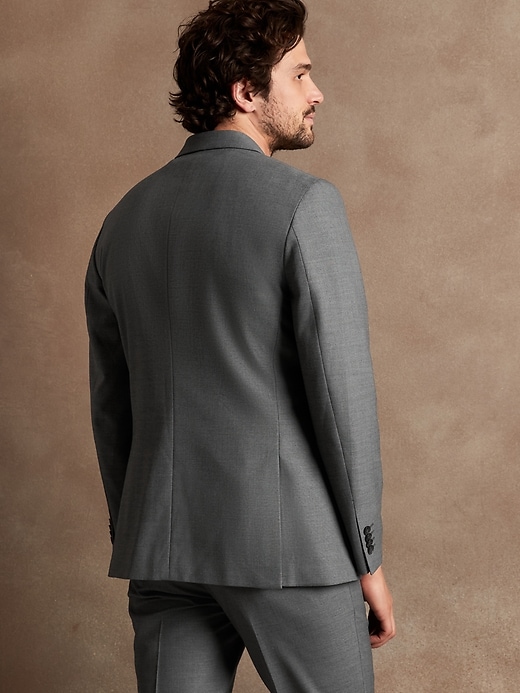Image number 6 showing, Slim-Fit Wrinkle-Resistant Sharkskin Jacket