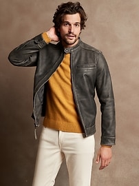 BANANA REPUBLIC LEARHER CAR COAT M　ブラウン Heritage Corduroy Car Coat | Banana Republic