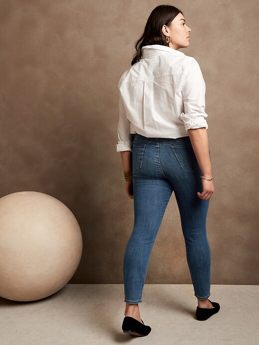 Image number 5 showing, High-Rise Legging-Fit Jean
