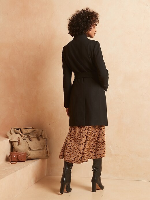 Petite Long City Coat | Banana Republic Factory