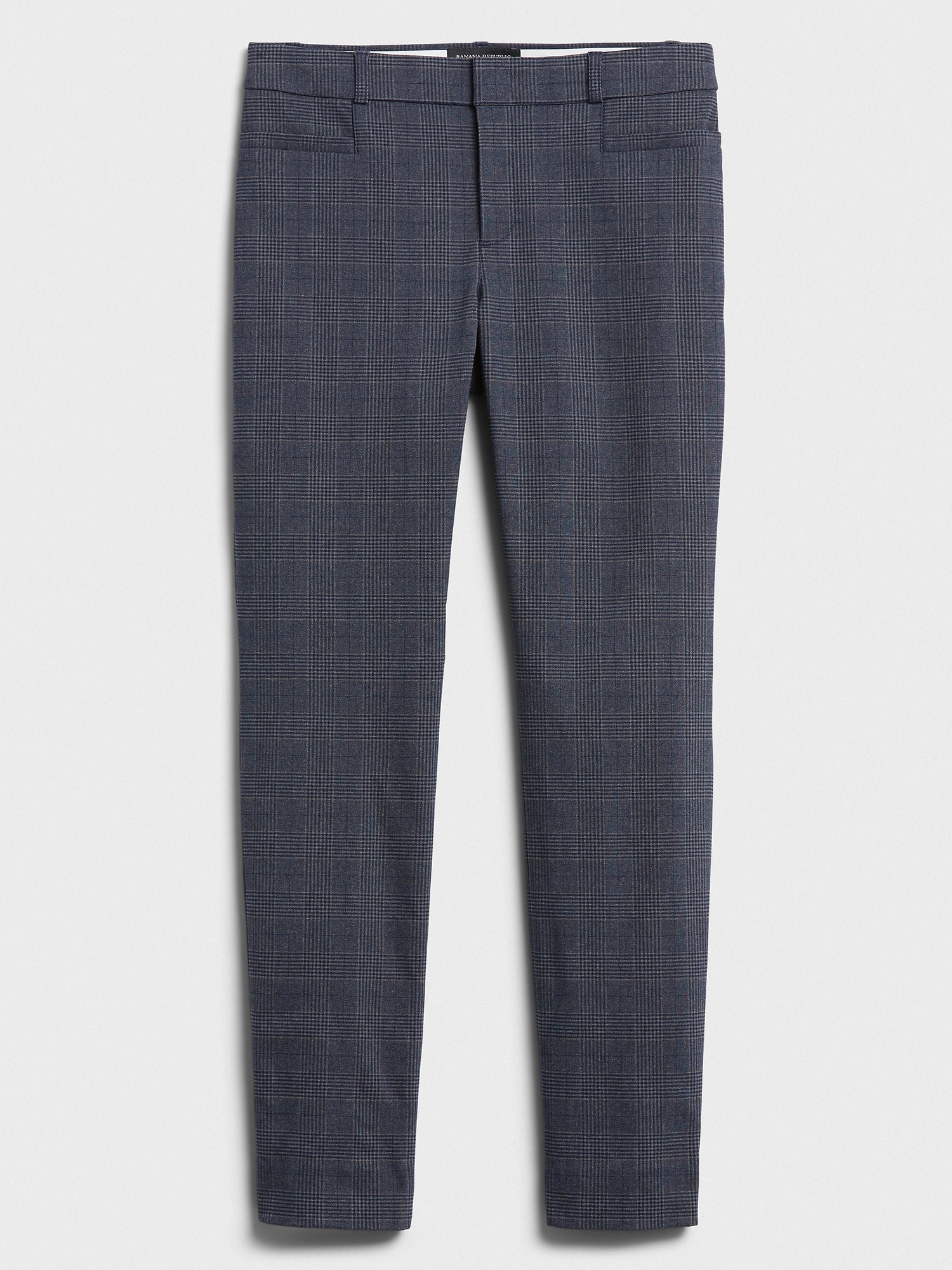 A New Day + Slim Fit Straight Leg Plaid Ankle Pants – A New Day™ Gray
