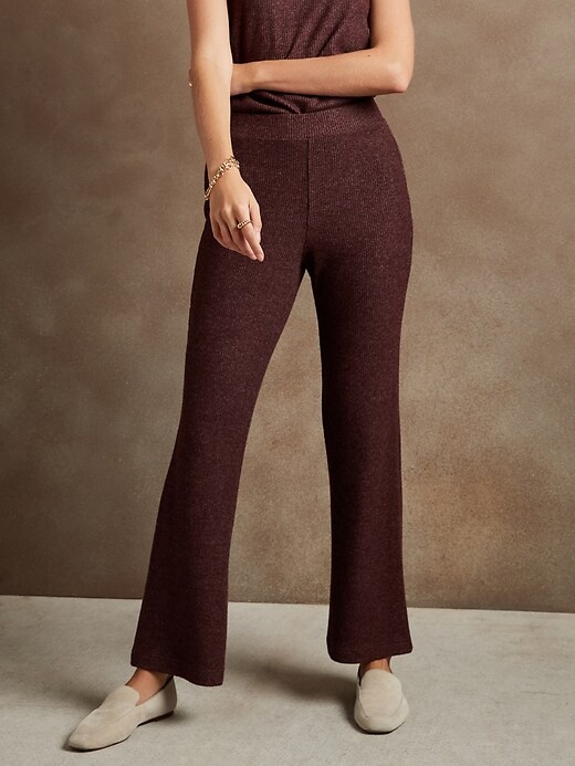 Image number 4 showing, Ribbed Bootcut Pant