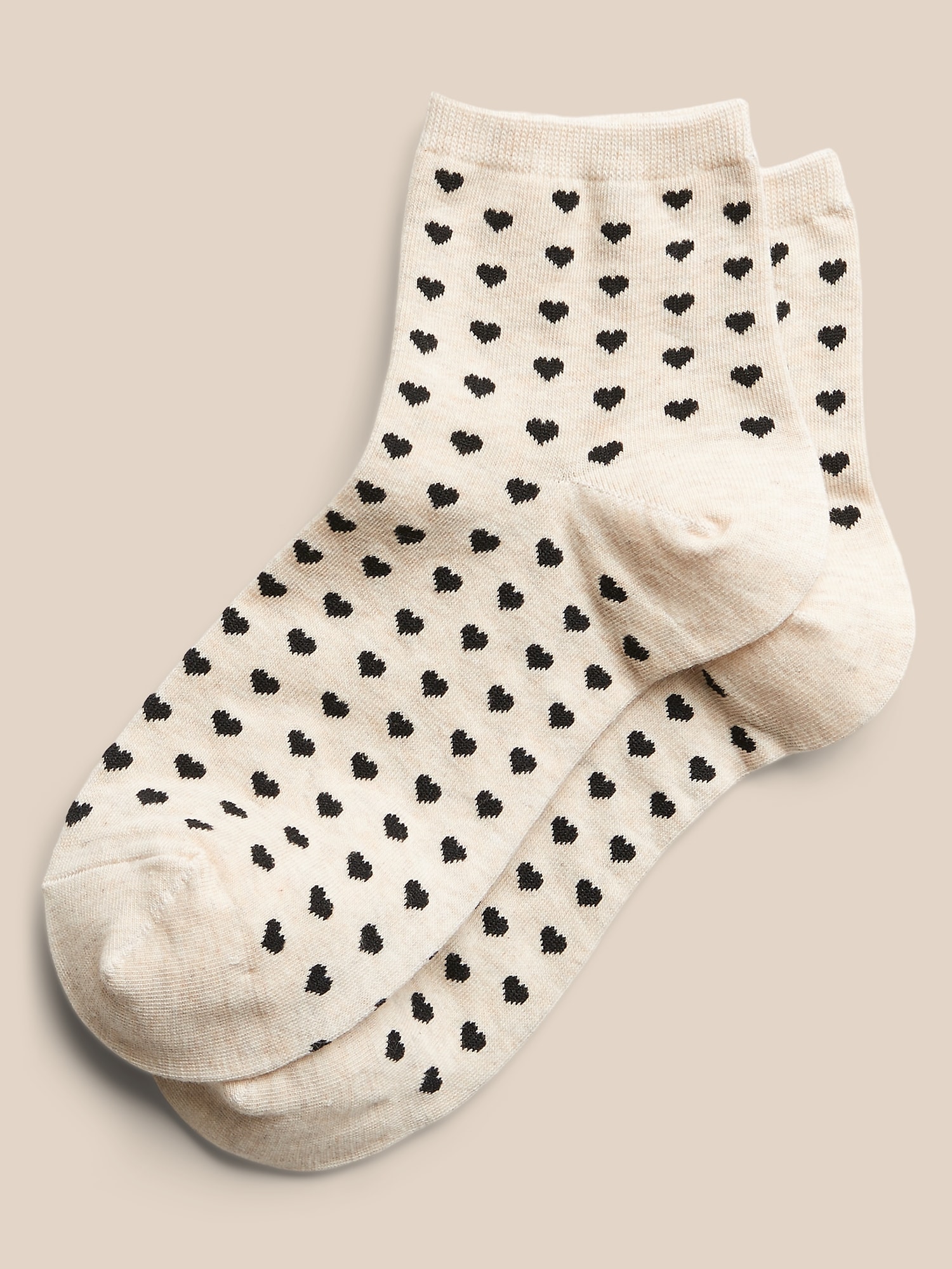Heart Ankle Socks Banana Republic Factory