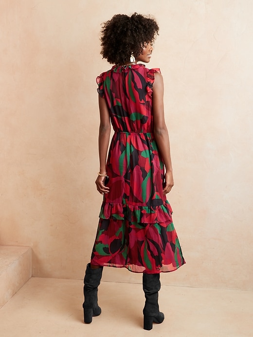Image number 3 showing, Flutter Midi Dress