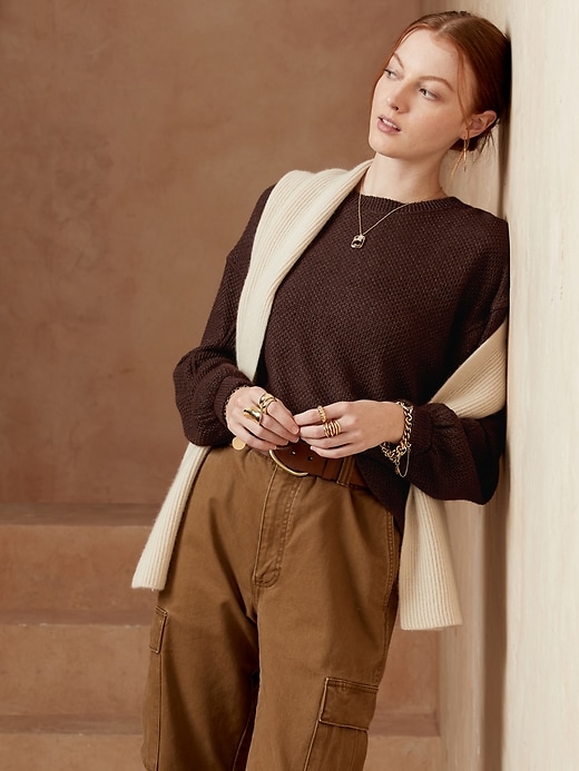 Textured Pullover
