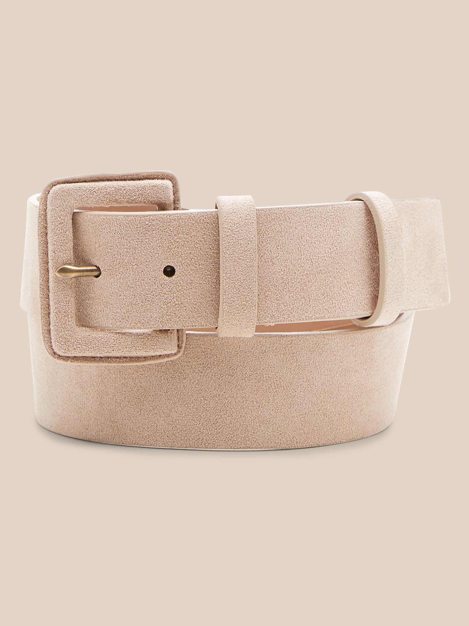 Vegan Suede Belt