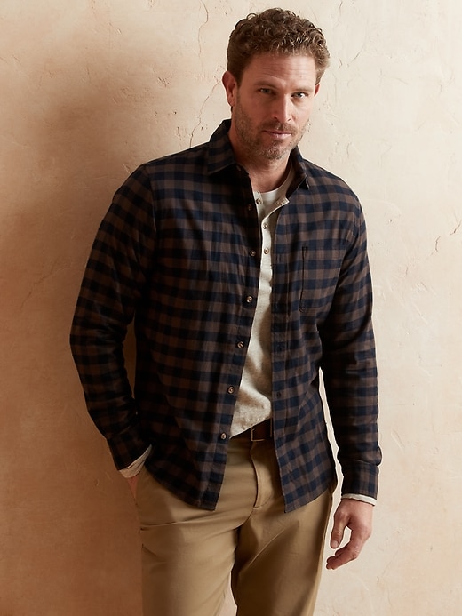 Lightweight Flannel Shirt | Banana Republic Factory