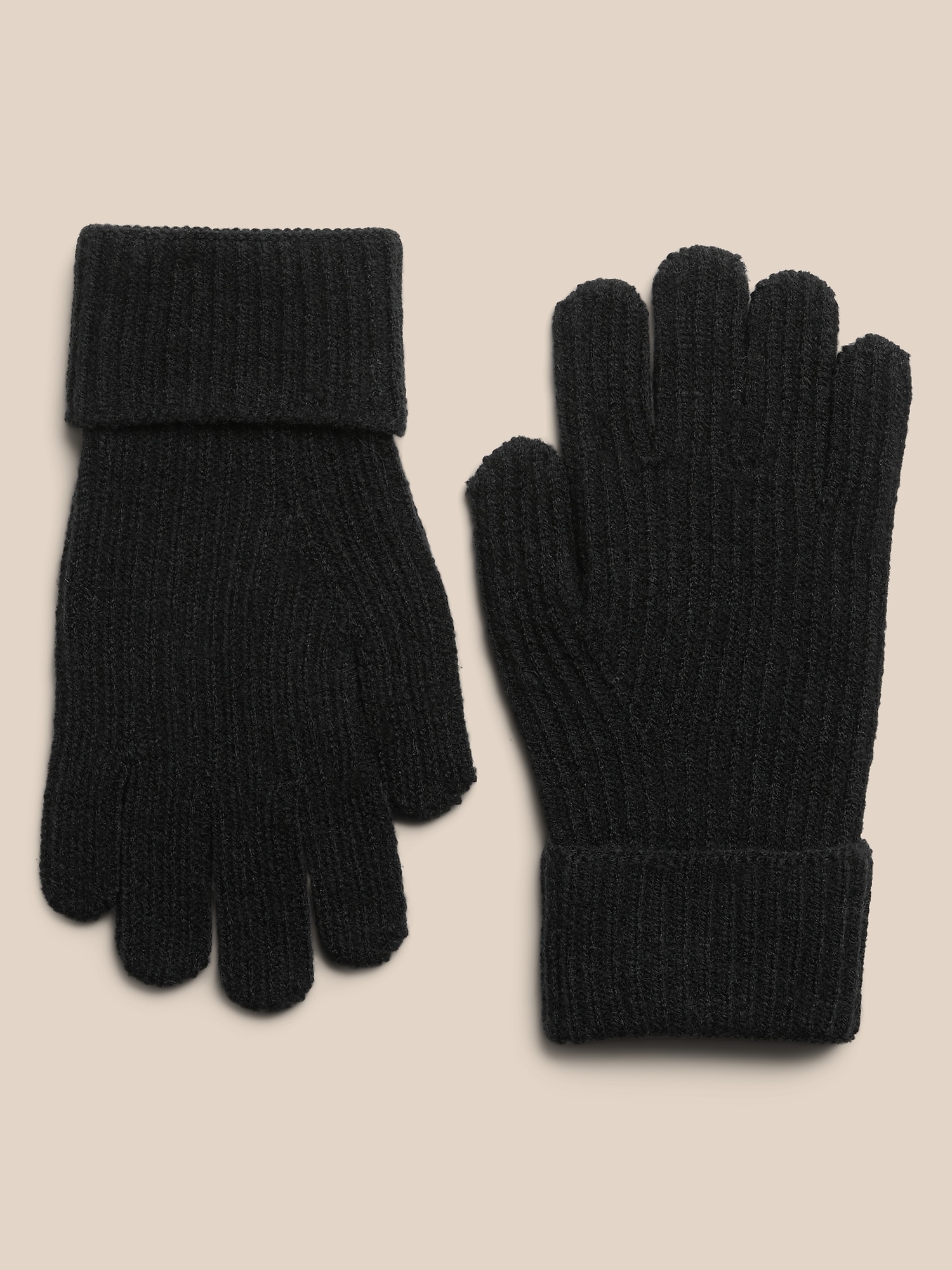 Ribbed Knit Glove